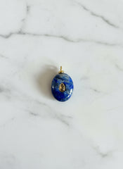 Marble gemstone pendant