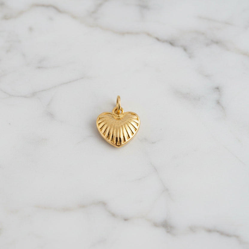 Soft Love Heart Charm