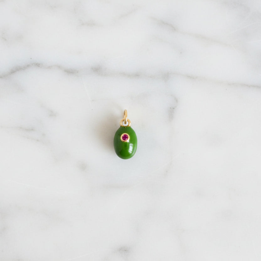 Green Olive Charm