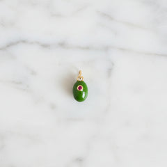Green Olive charm