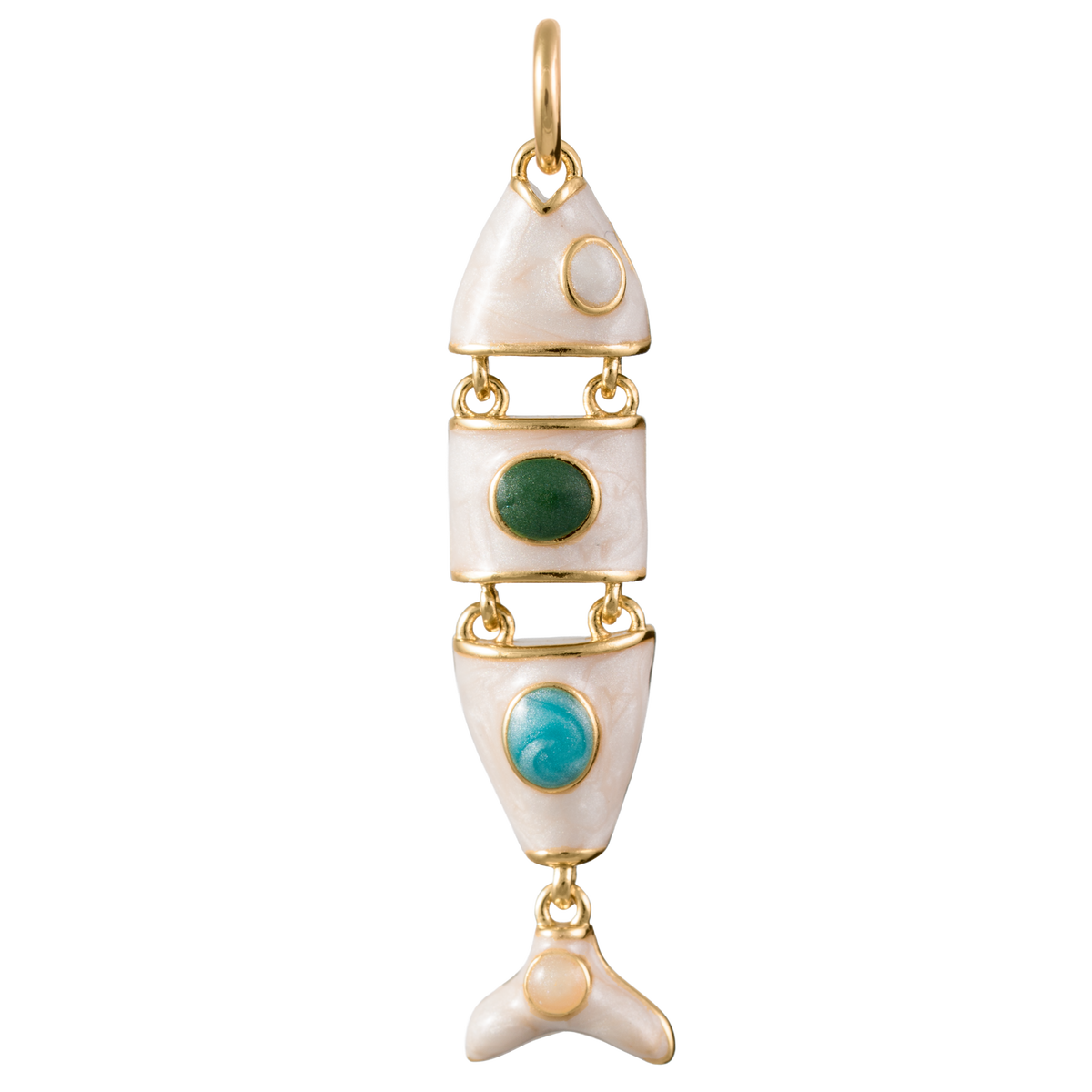 Linked Fish Charm