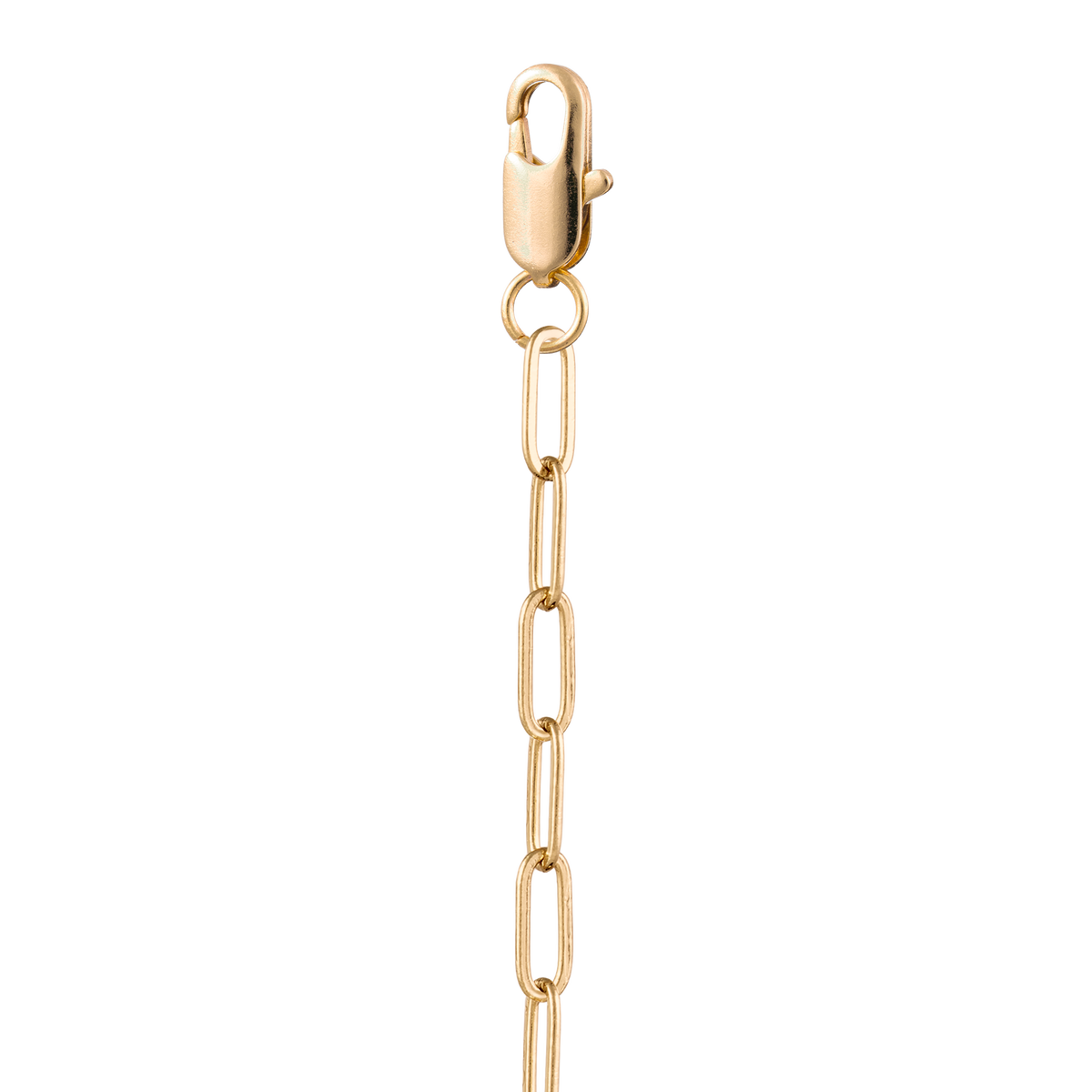 Paperclip Chain Necklace Strand