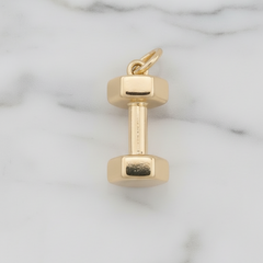 Dumbbell Charm