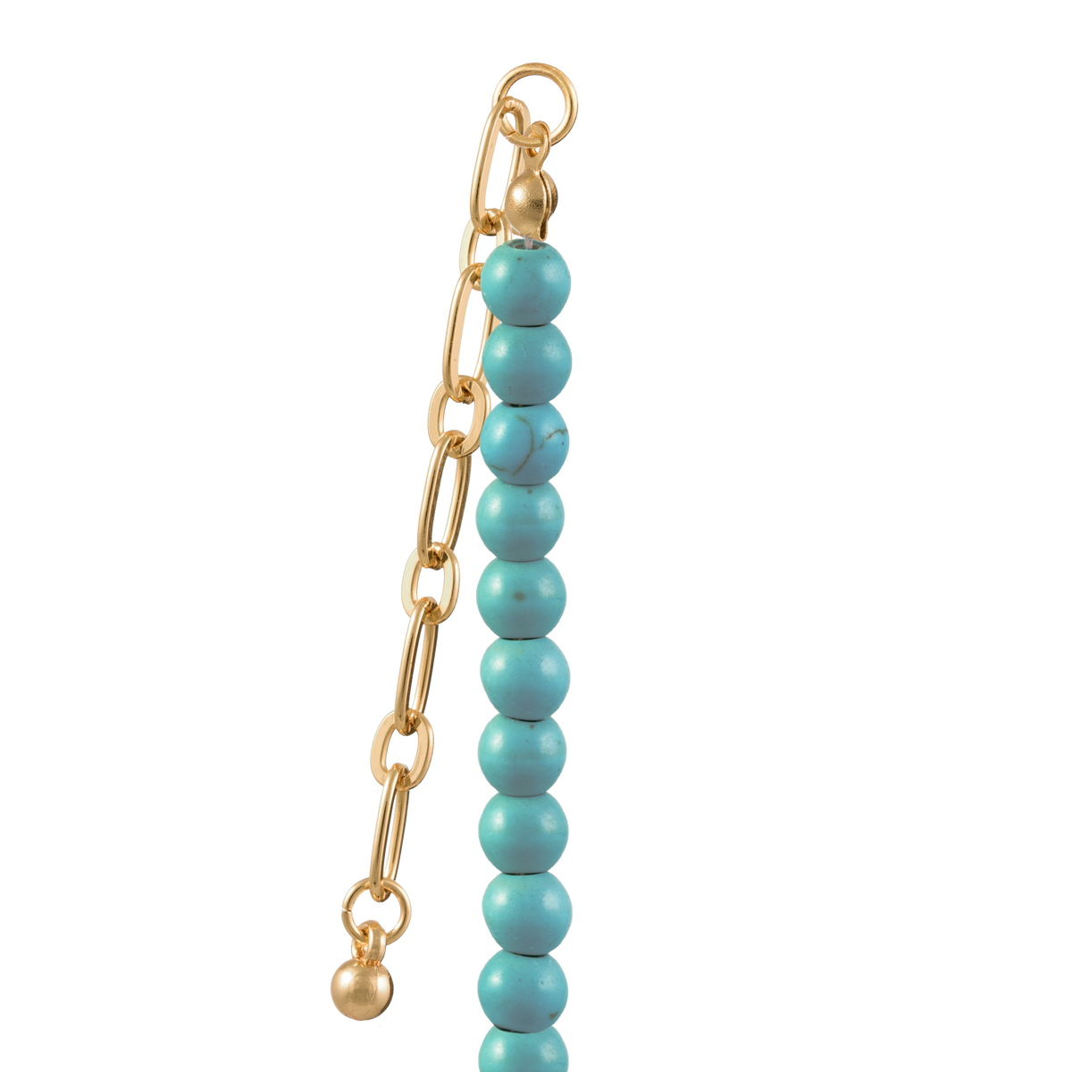 Turquoise Beaded Necklace Strand