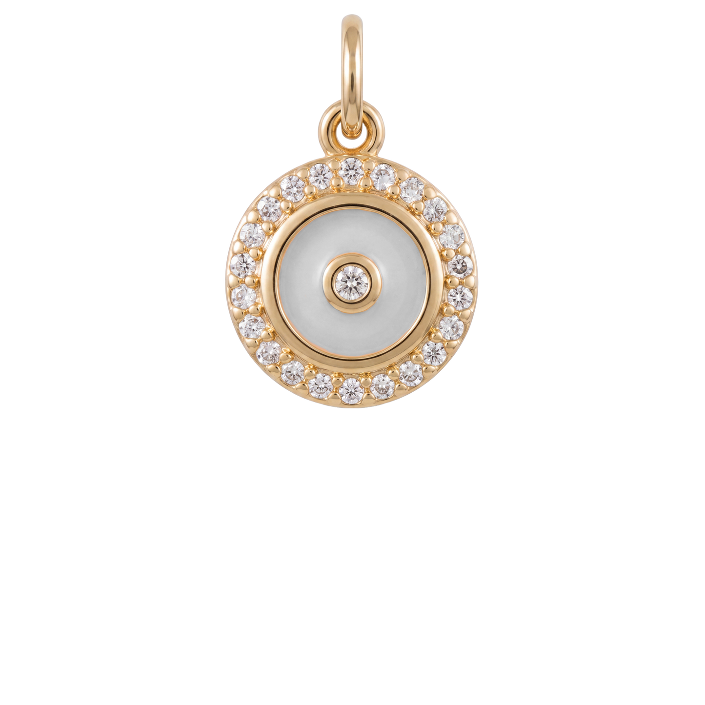 Pearlized Halo Charm