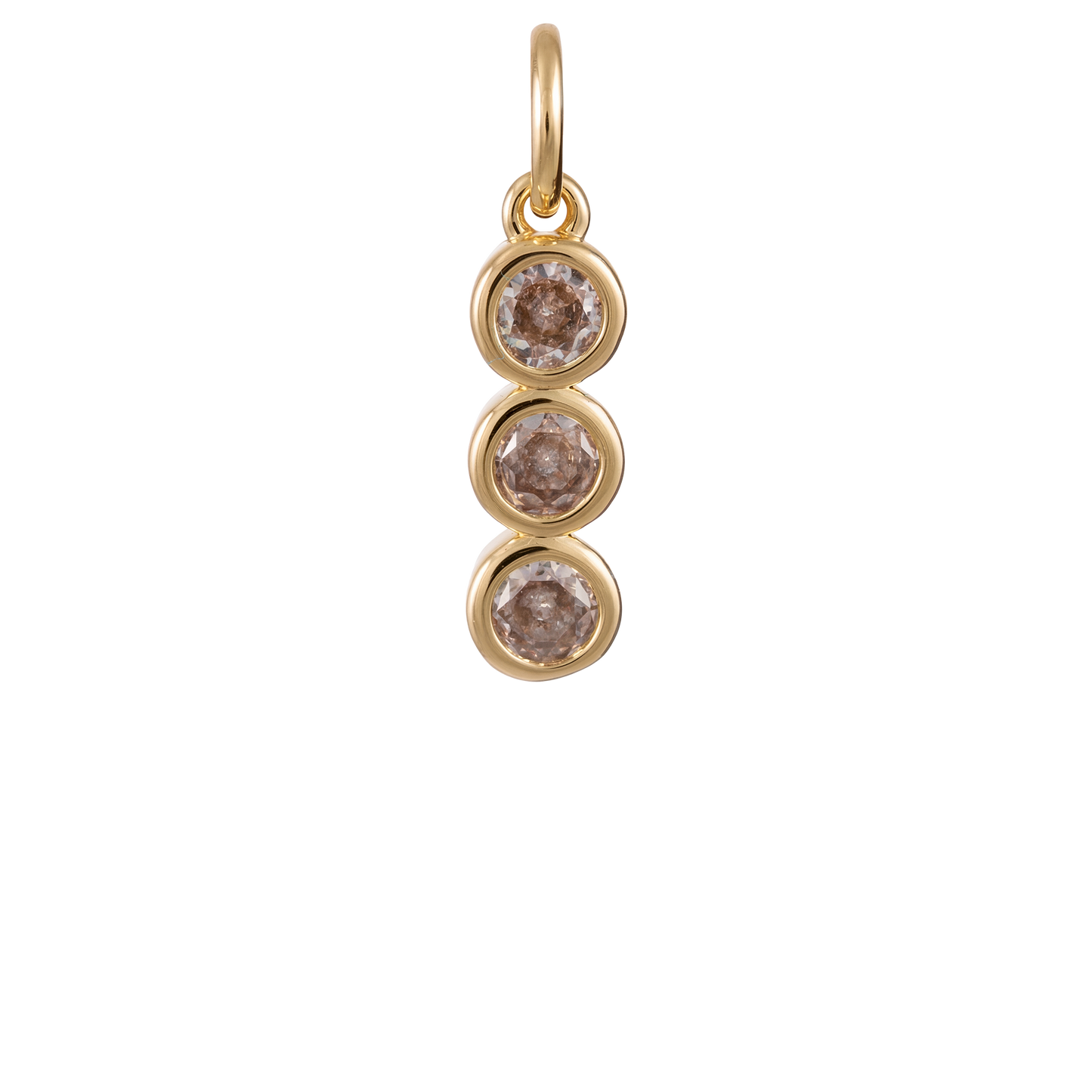 3-Diamond Drop Charm