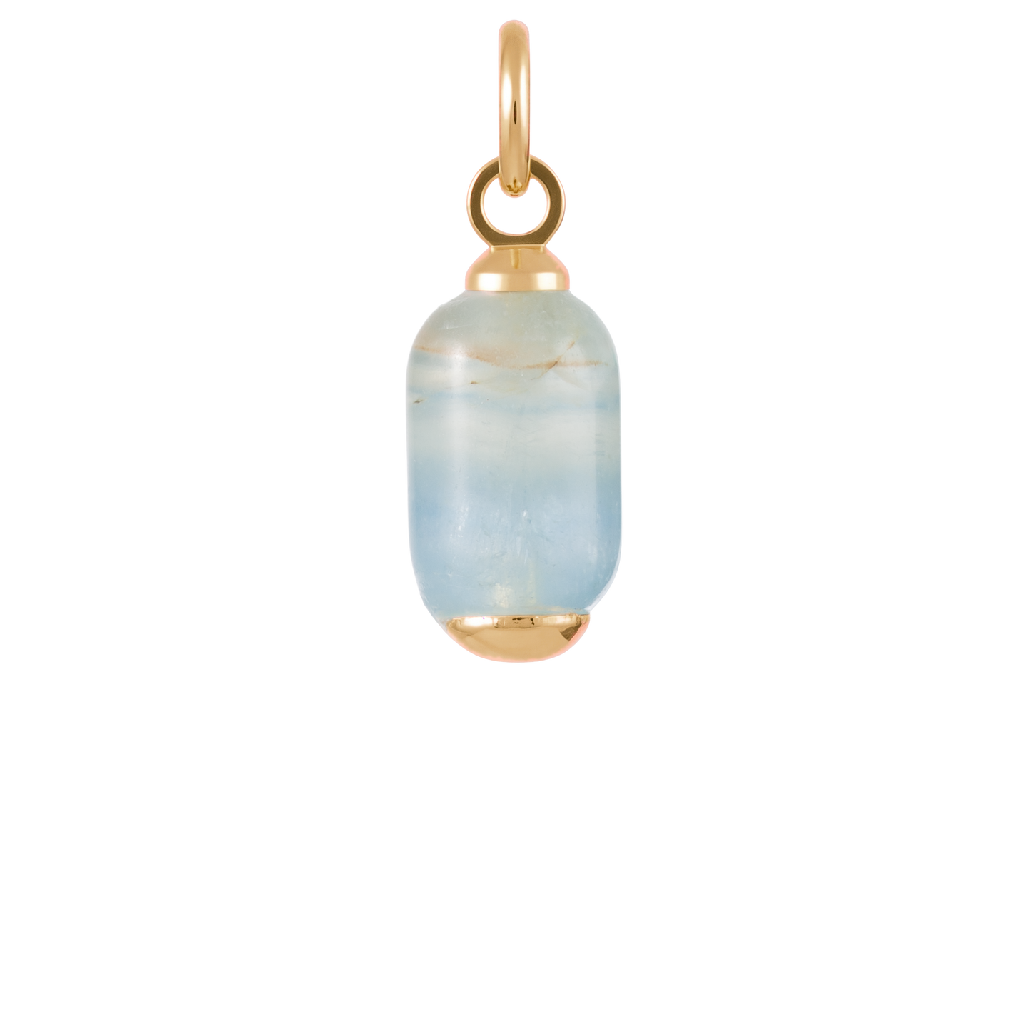 Aquamarine Capsule Charm
