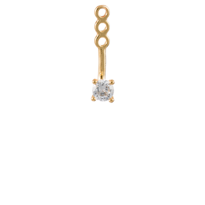 Gold Stone Ear Jacket