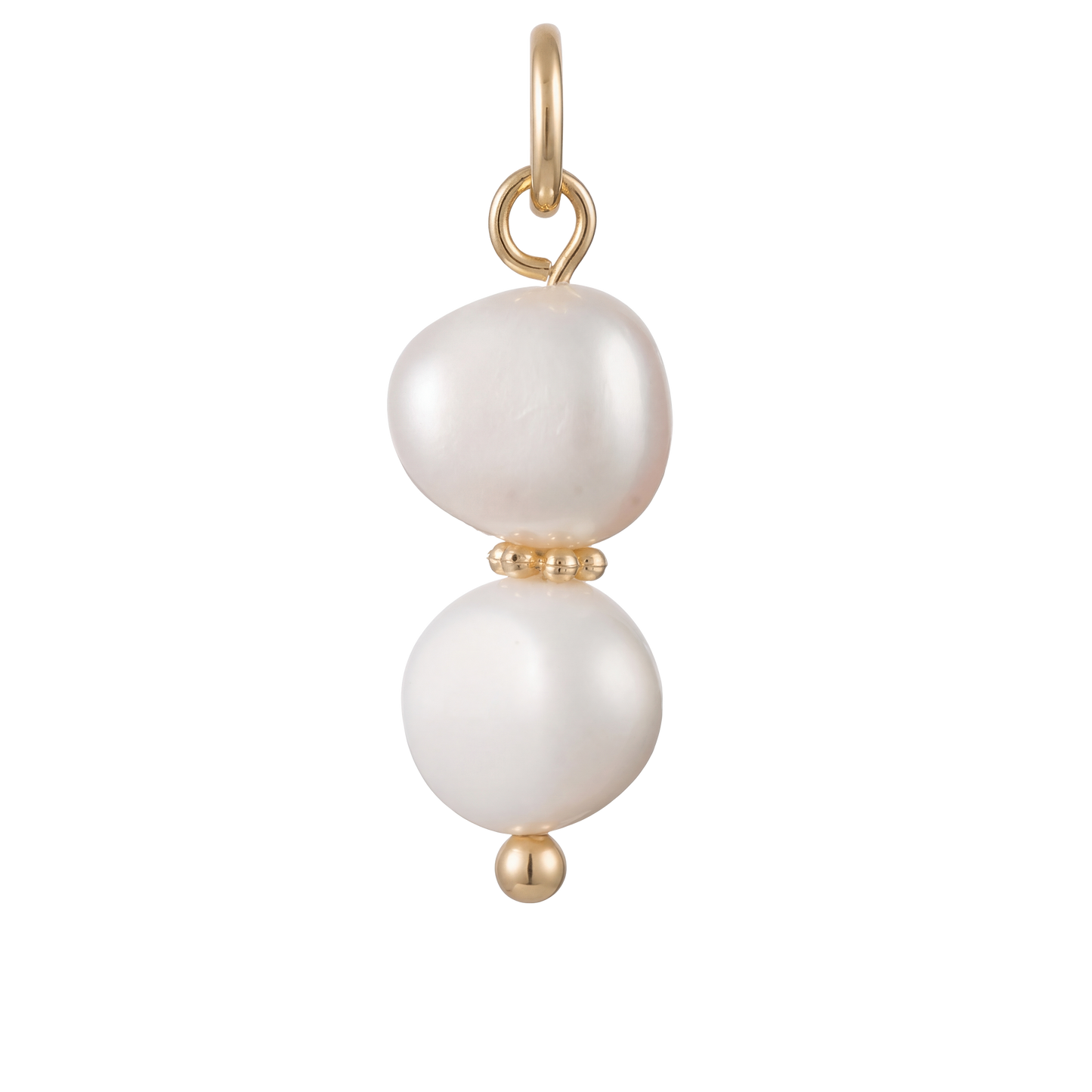 Double Pearl Charm