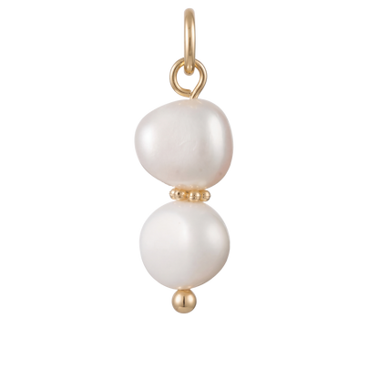 Double Pearl Charm