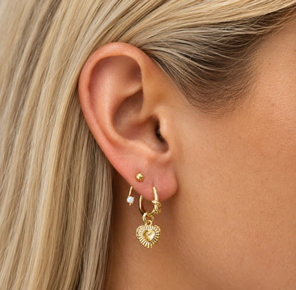 Gold Stone Ear Jacket