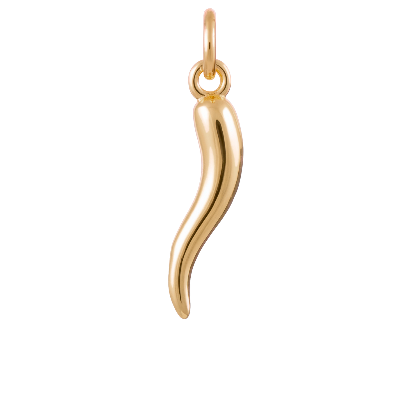 Gold Pepper Charm