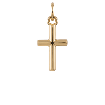 Gold Cross Charm