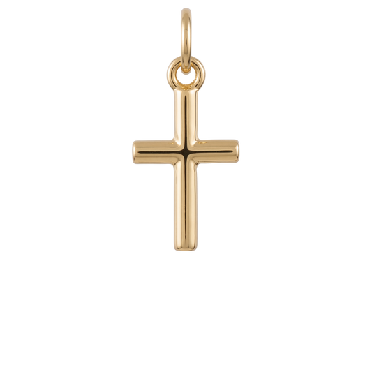 Gold Cross Charm