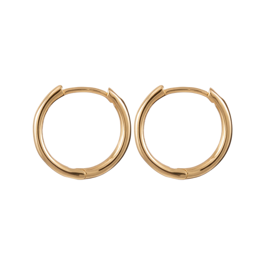 Gold Fill Hoops - 13mm