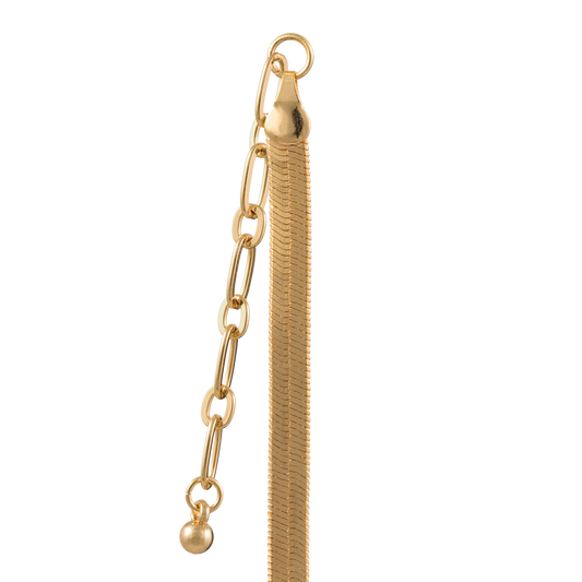 Herringbone Chain Necklace Strand