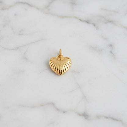 Soft Love Heart Charm