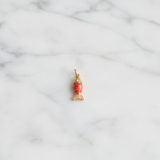Red Fish charm