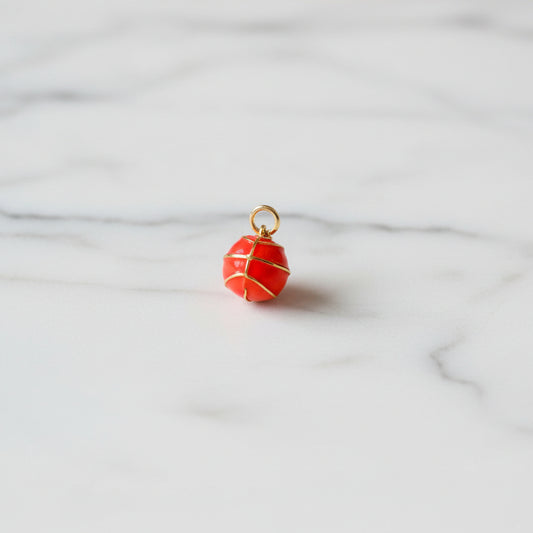 Mini Basketball charm