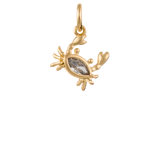 Jeweled Crab Charm