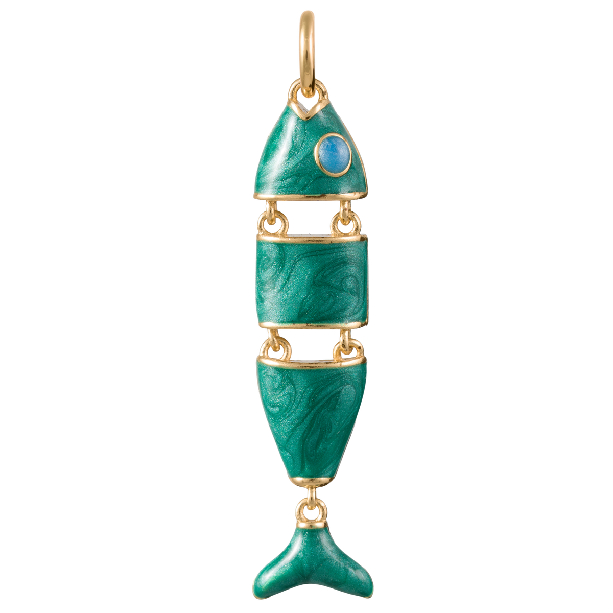 Linked Fish Charm