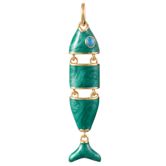 Linked Fish Charm