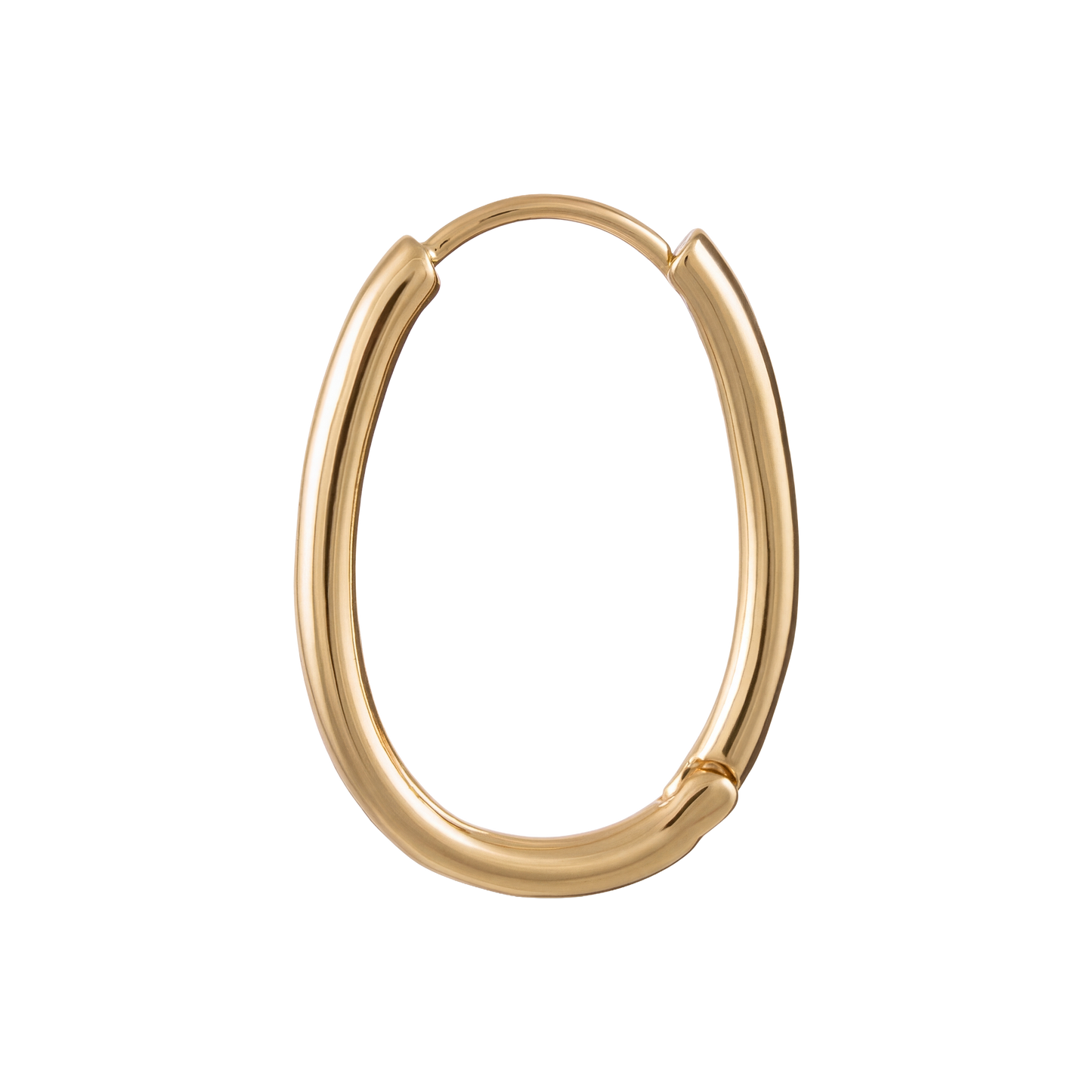 Oval Gold Hoop - 20mm (Single)