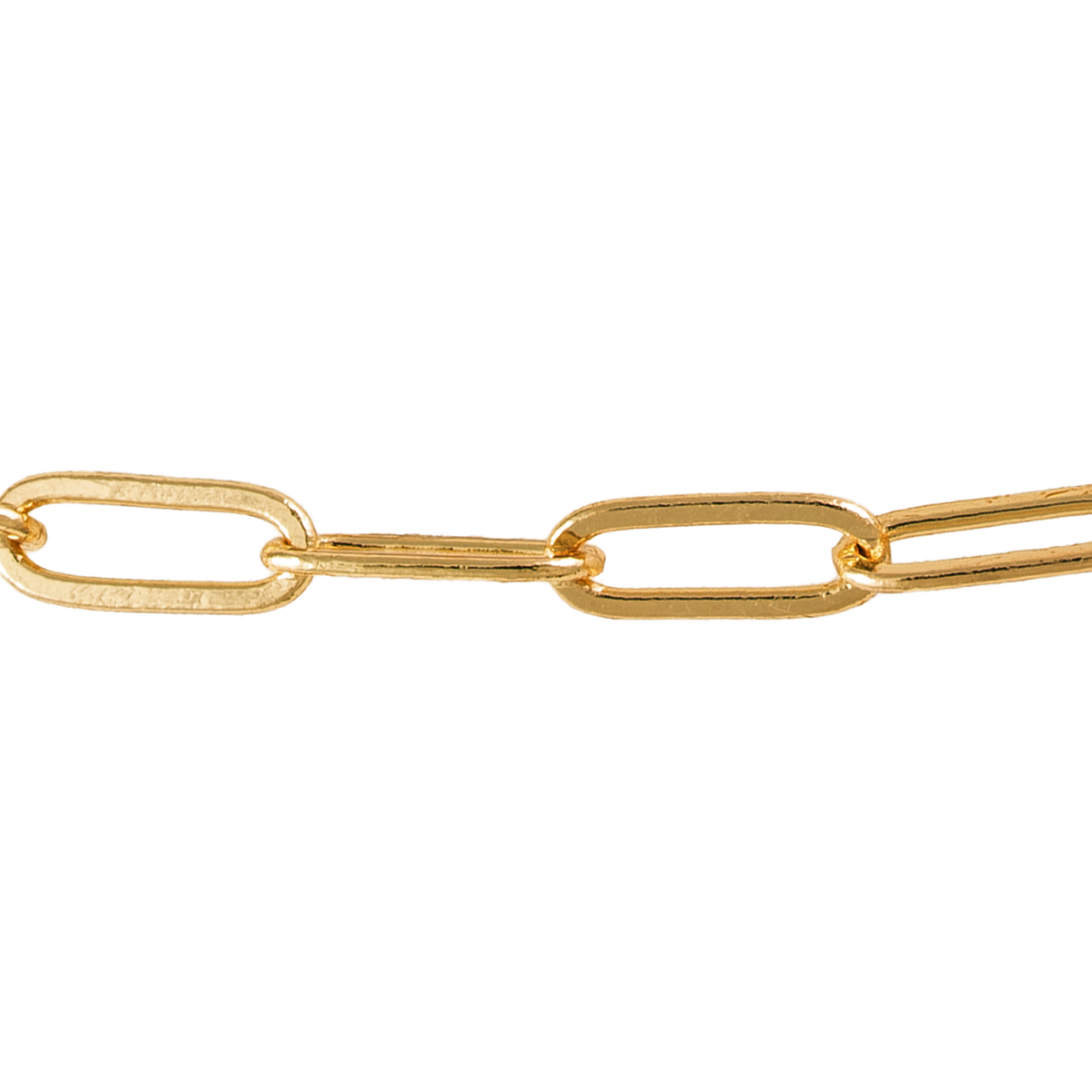 Paperclip Chain Necklace Strand