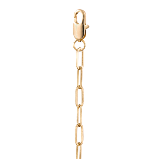 Paperclip Chain Necklace Strand