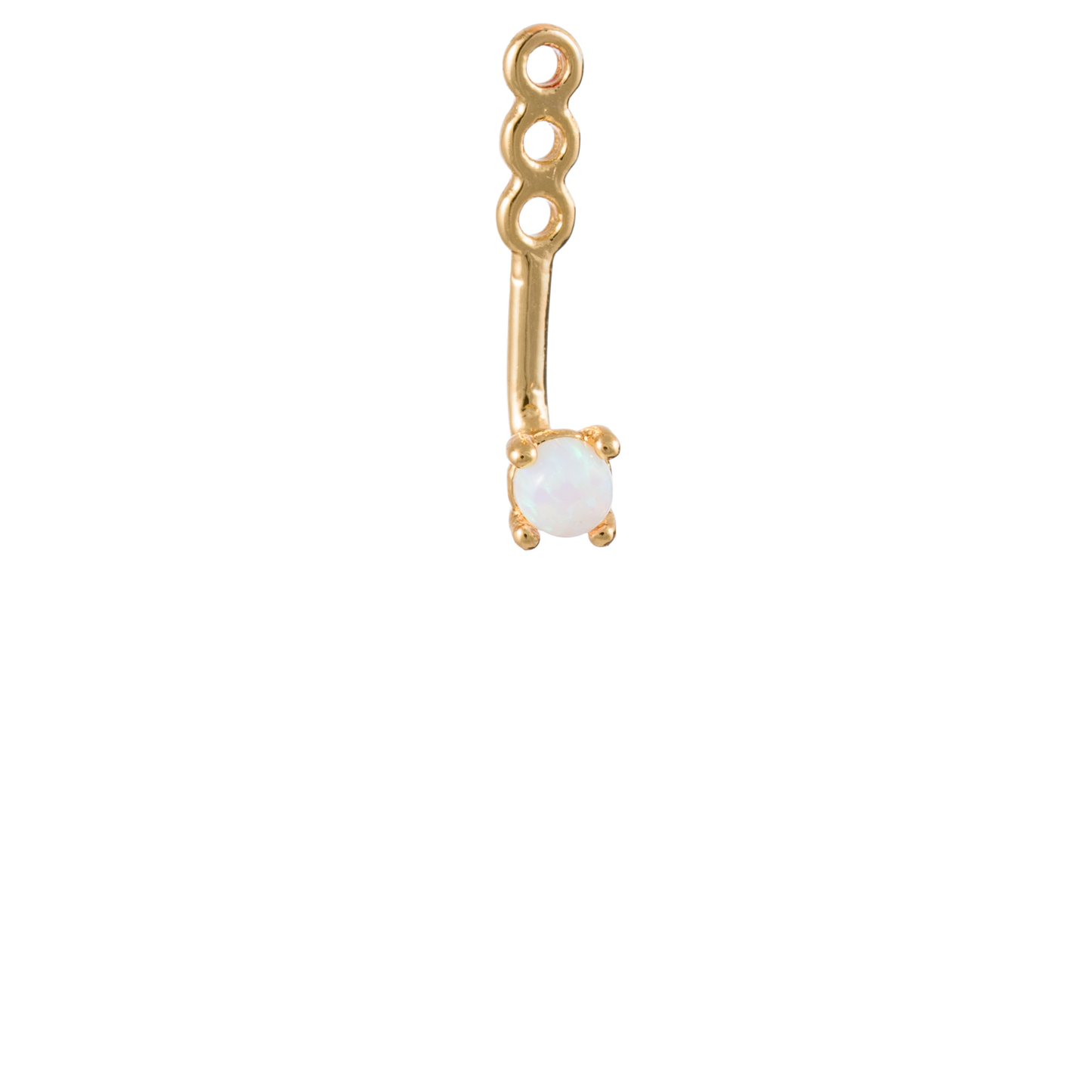 Gold Stone Ear Jacket