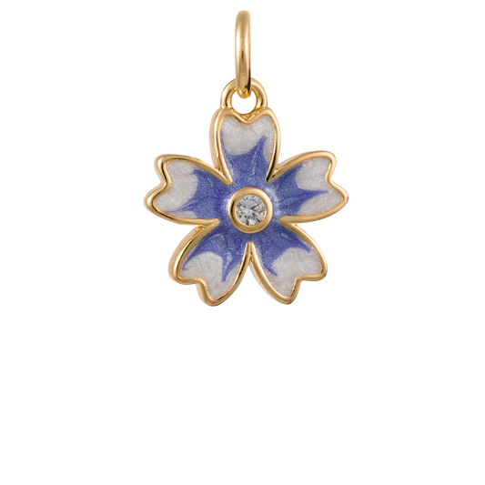 Periwinkle Blossom Charm