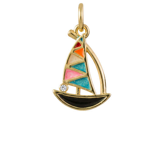 Regatta Sailboat Charm