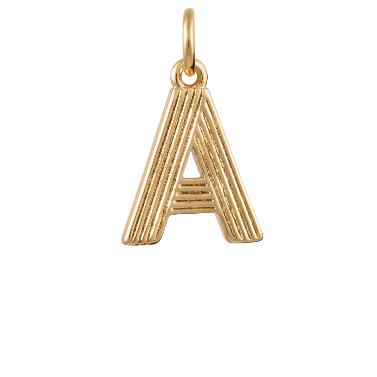 Retro Letter Charm