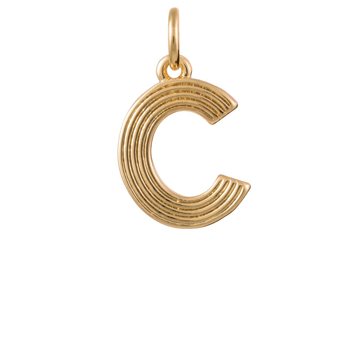 Retro Letter Charm