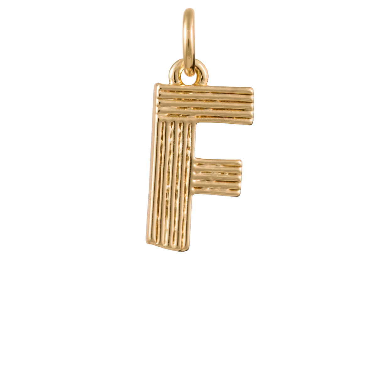 Retro Letter Charm