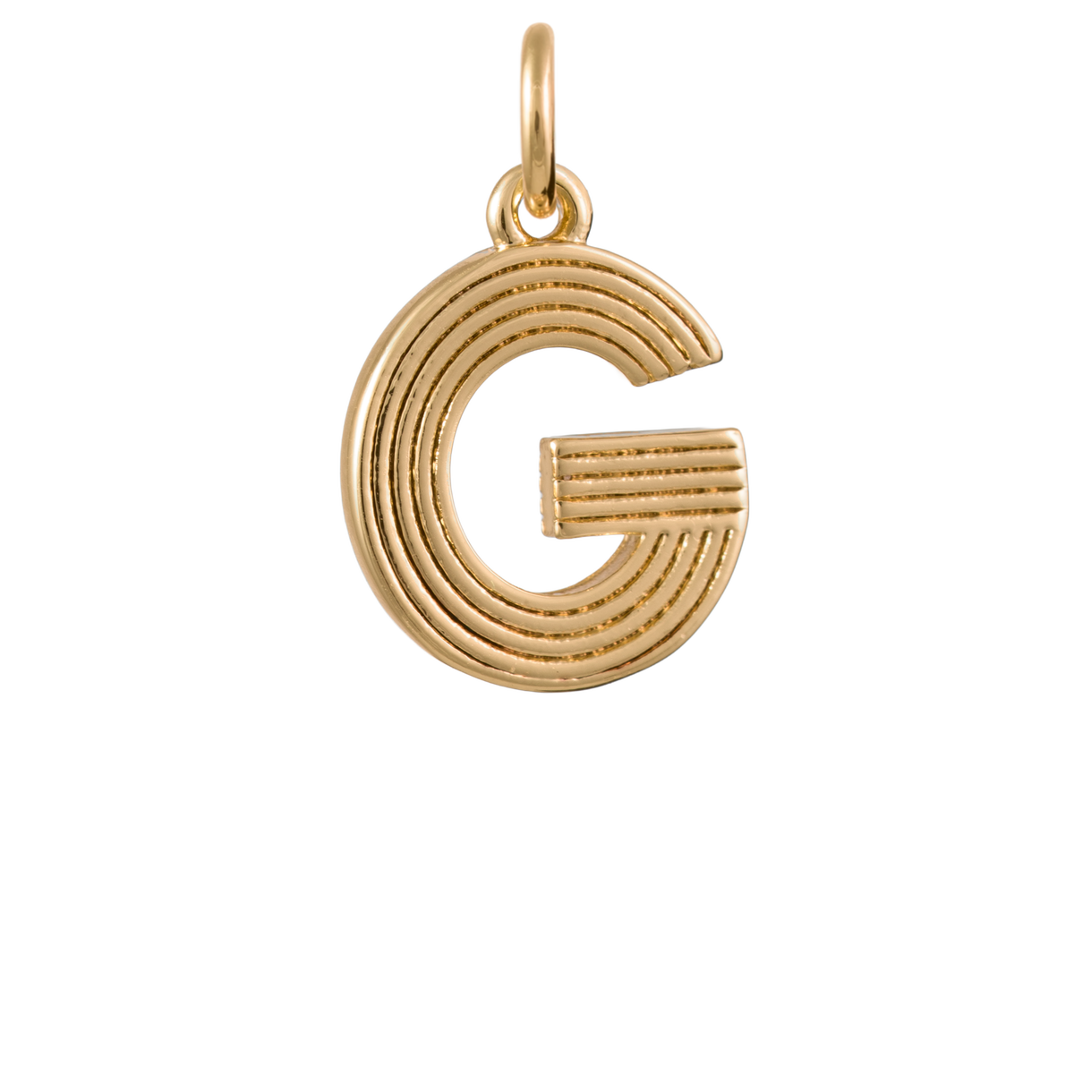 Retro Letter Charm