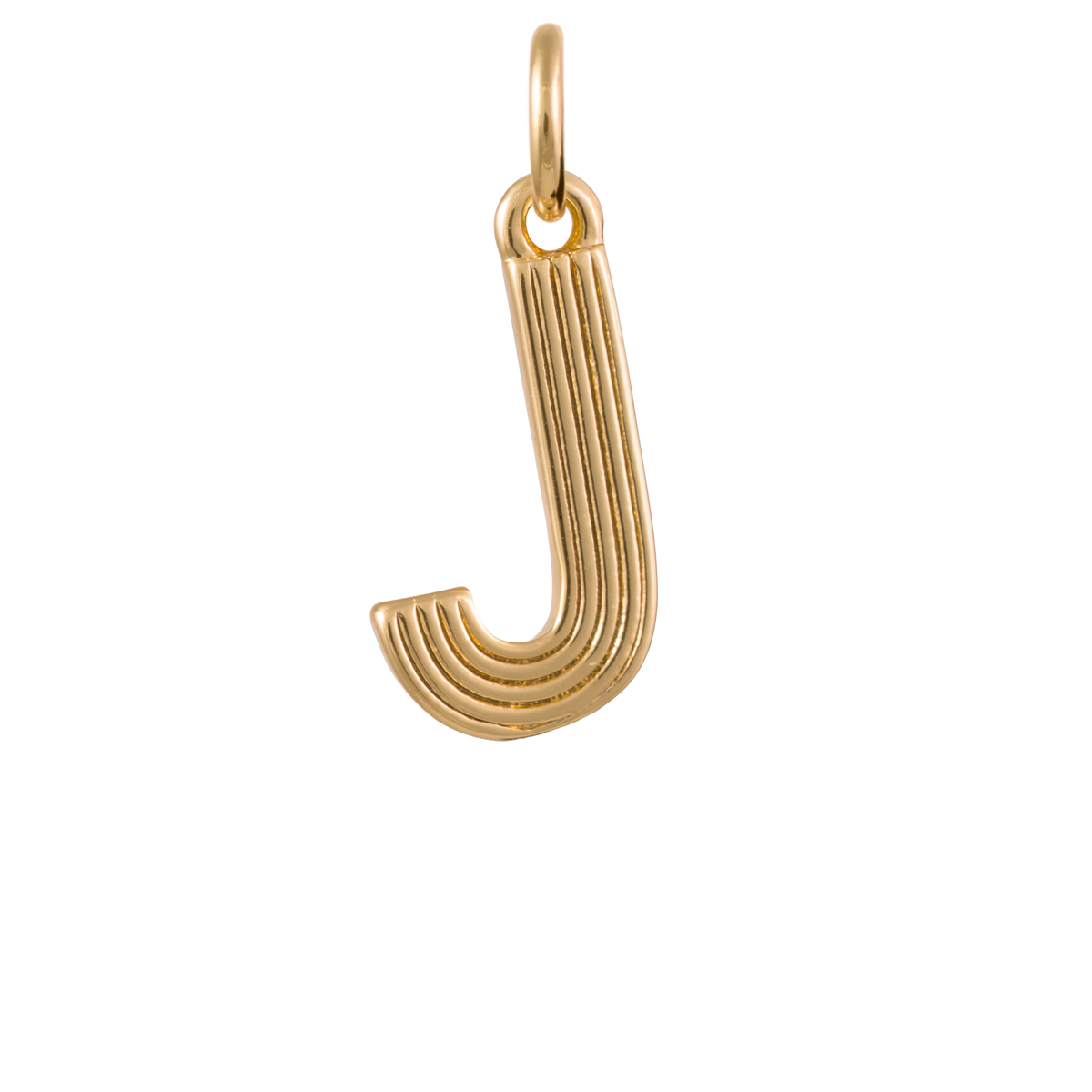 Retro Letter Charm