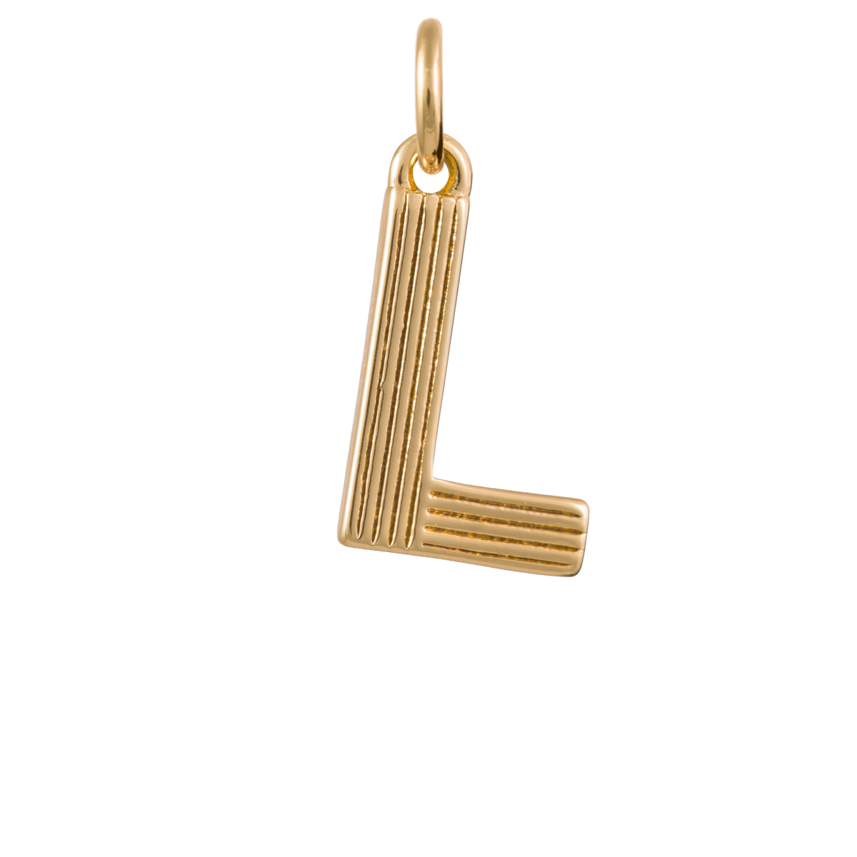 Retro Letter Charm