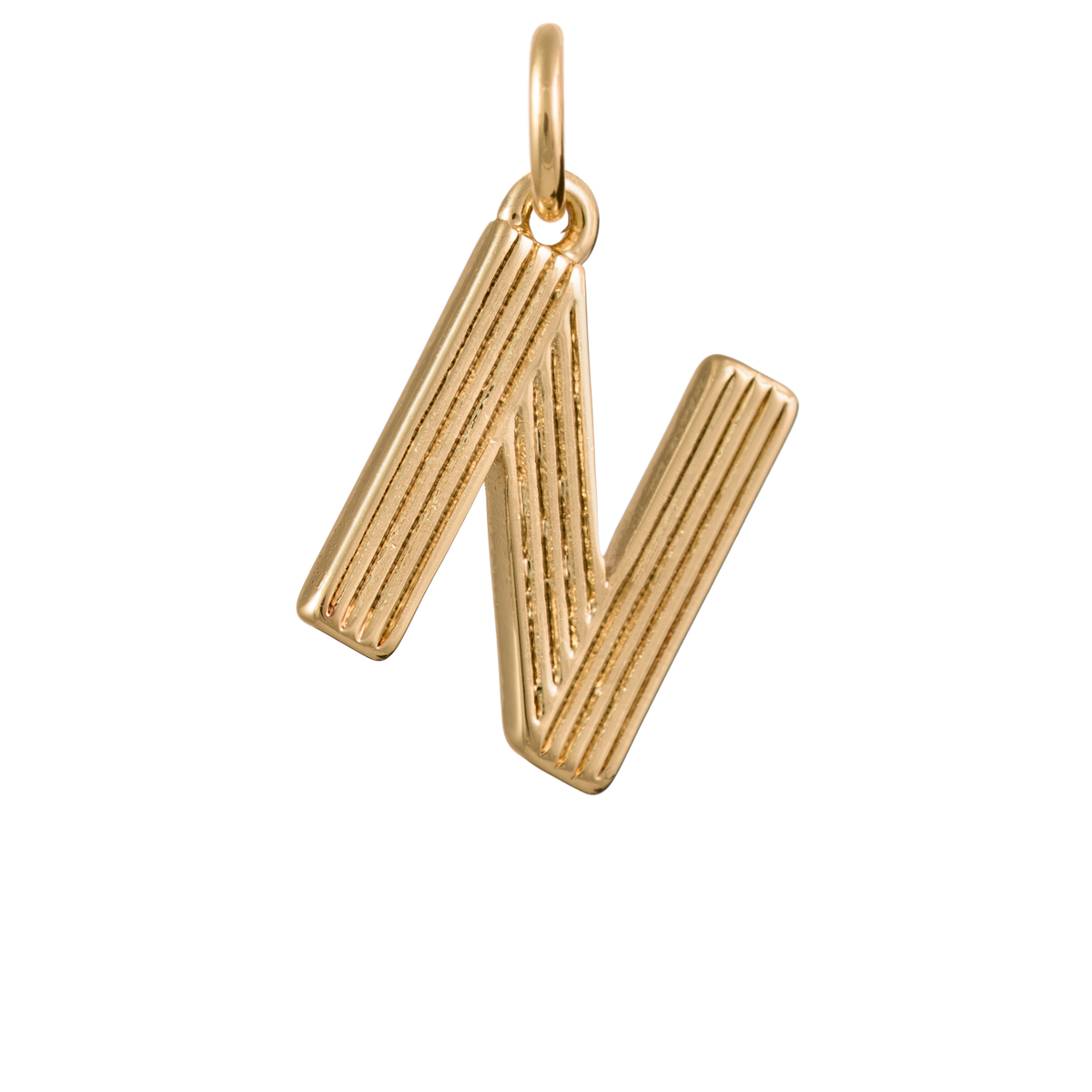 Retro Letter Charm