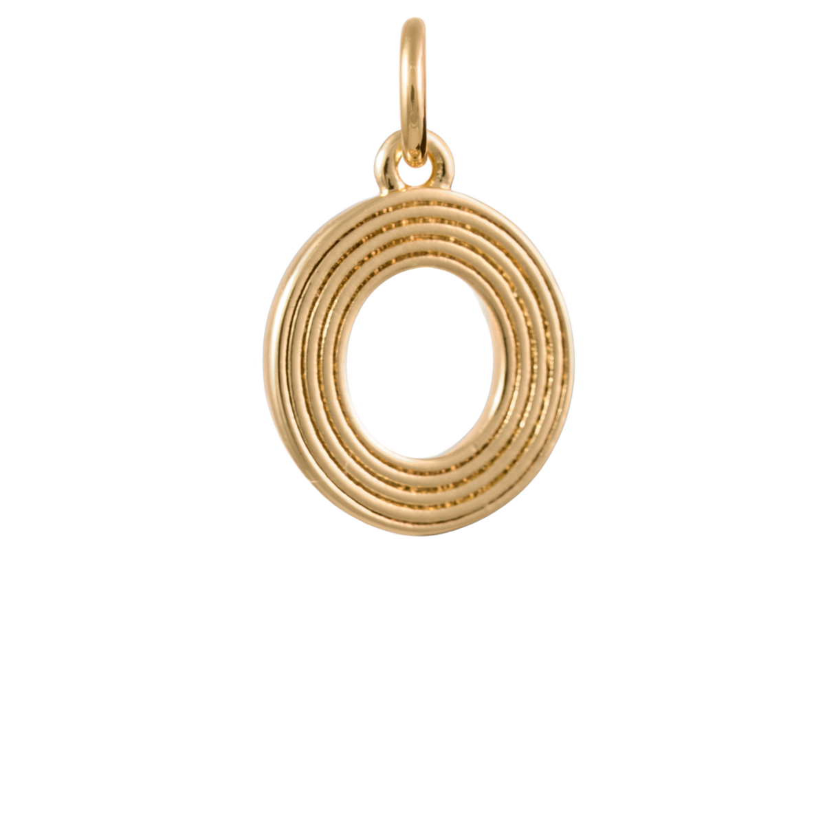Retro Letter Charm