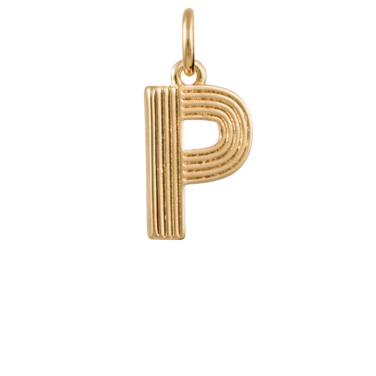 Retro Letter Charm