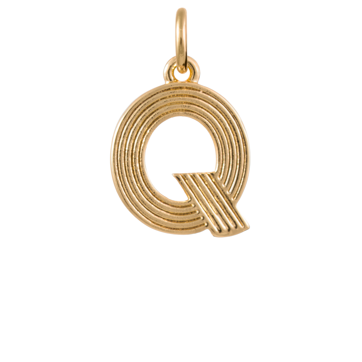 Retro Letter Charm