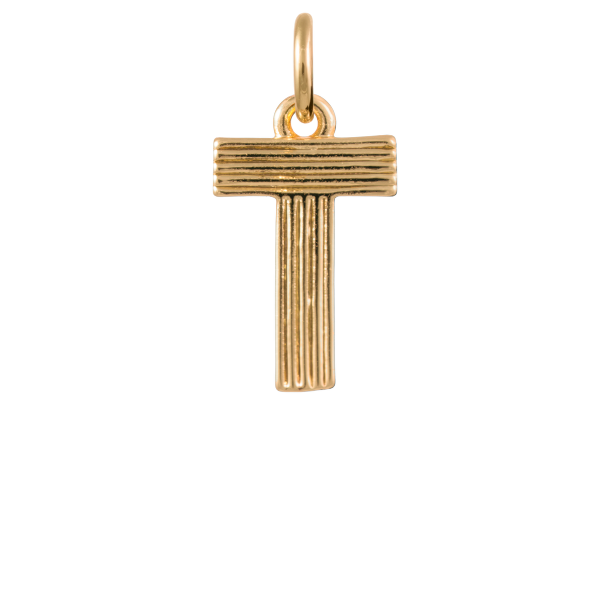 Retro Letter Charm