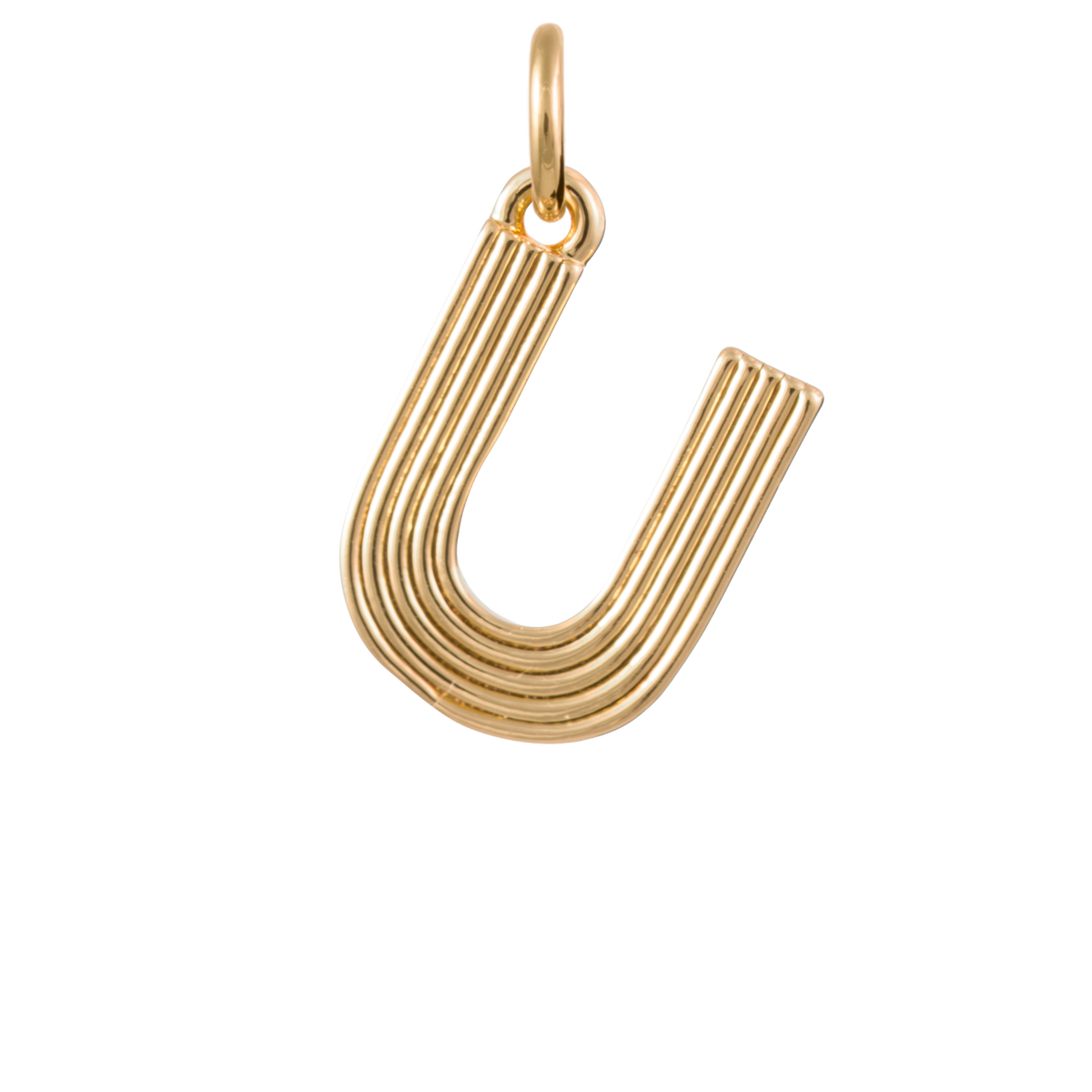 Retro Letter Charm