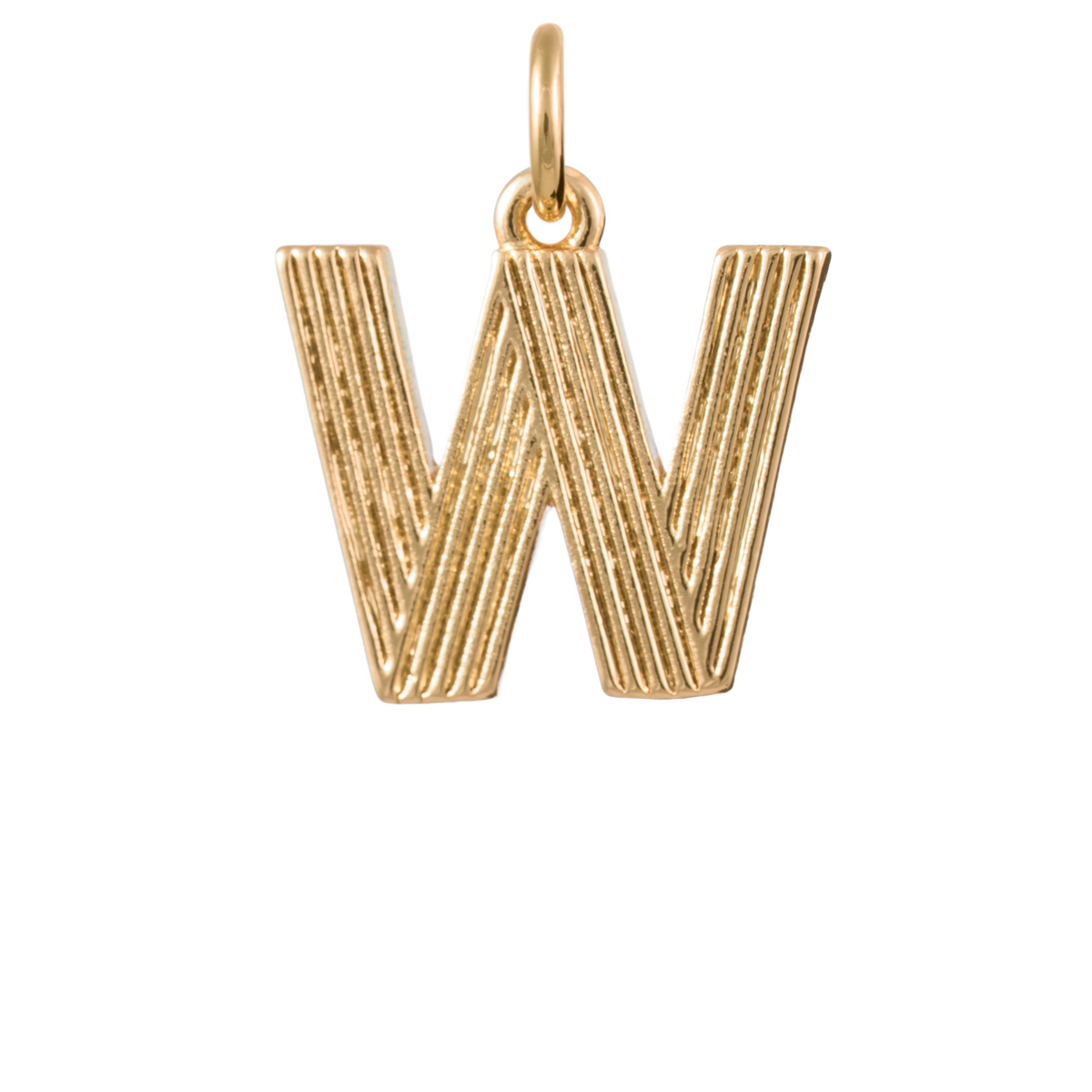 Retro Letter Charm