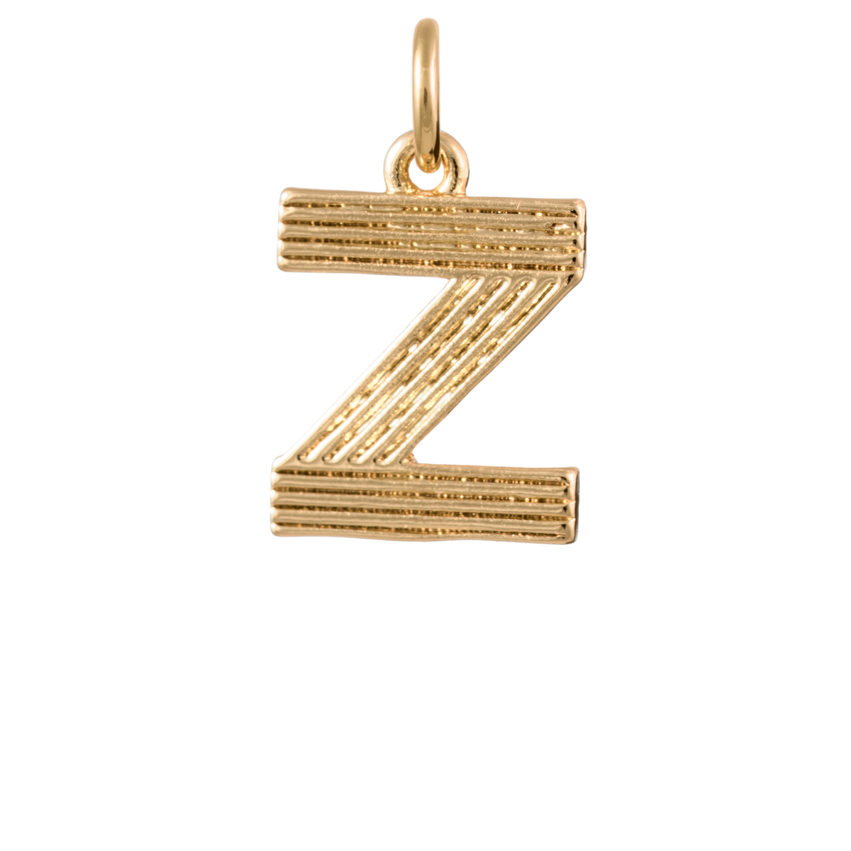 Retro Letter Charm