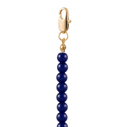 Lapis Beaded Necklace Strand