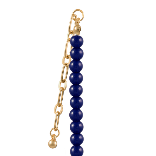 Lapis Beaded Necklace Strand