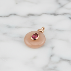 Natural stone pendant