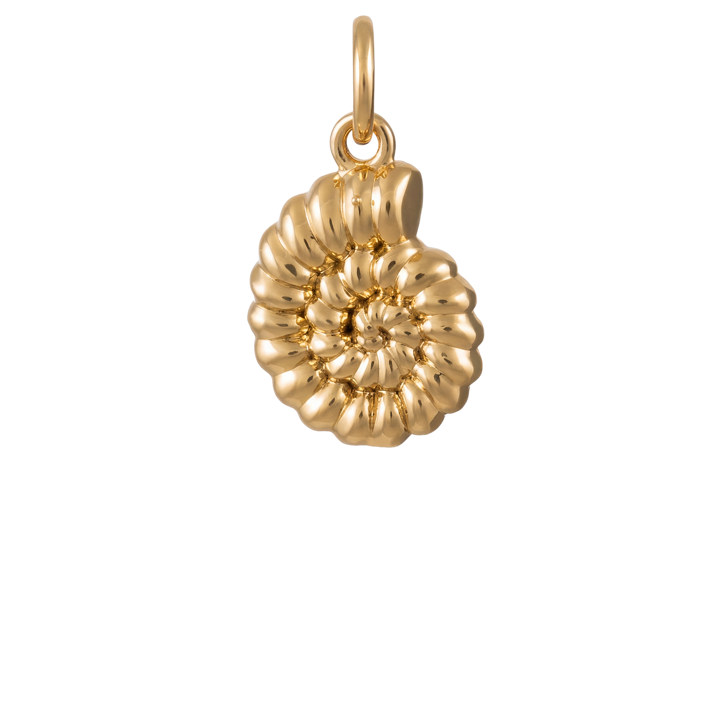 Spiral Shell Charm